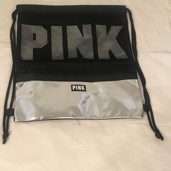 VS PINK Small. Backpack Grey/Black